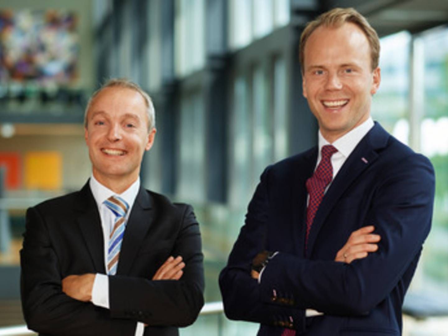 Andreas Berdal Lorentzen (left) and Halvor Strand Nygård, portfolio managers at Delphi Nordic. | Photo: PR / Delphi