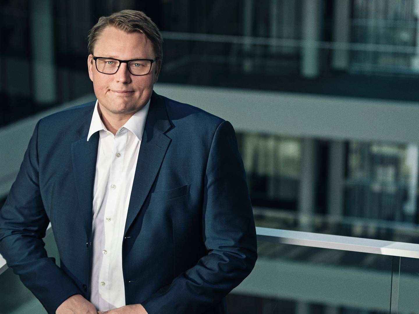 Bjørn Bøje Jensen, direktør i Nordea Danmark, havde håbet på mere efterspørgsel på erhvervsudlånet, men det har lange udsigter, frygter han. | Foto: Nordea/PR