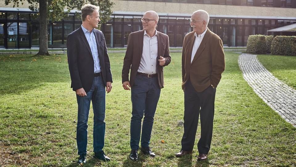 Fra venstre til højde: Erik Strømqvist, Martin Stenfeldt og Cesare Orlandi. | Foto: Medtrace / PR