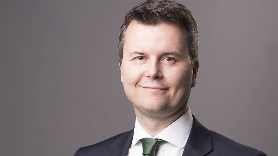 Samu Slotte er chef for bæredygtig finansiering i Danske Banks storkunde-område. | Foto: Danske Bank presse
