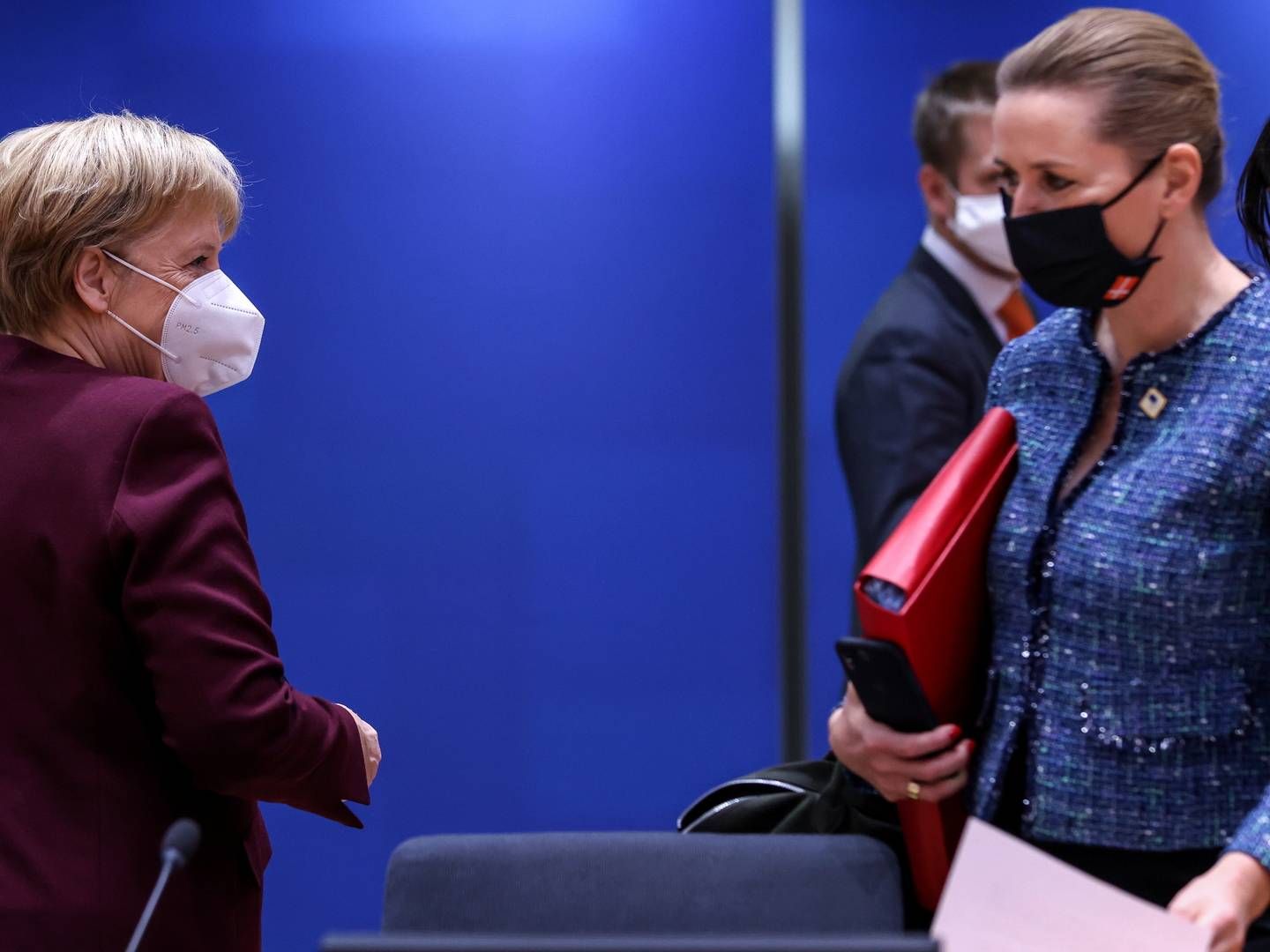 Tysk forbundskansler Angela Merkel er angiveligt på vej med indgreb, som lukker alle tyske restaurnater og barer ned. | Foto: POOL/REUTERS / X80003