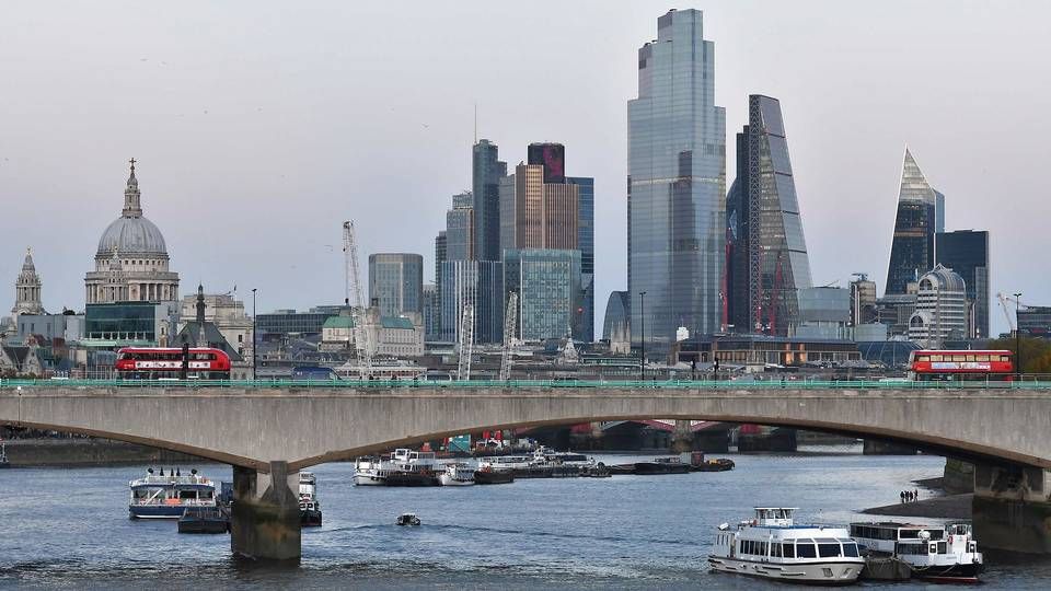 City of London (image) might become a competitor to the EU financial industry in 2021. | Photo: Ben Stansall/AFP/Ritzau Scanpix