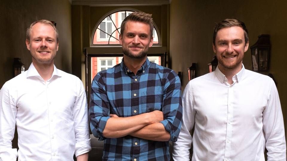 Portchain er stiftet af de tre tidligere Mckinsey-konsulenter Niels Kristiansen, Anders Olivarius og Thor Thorup. | Foto: PR/Portchain