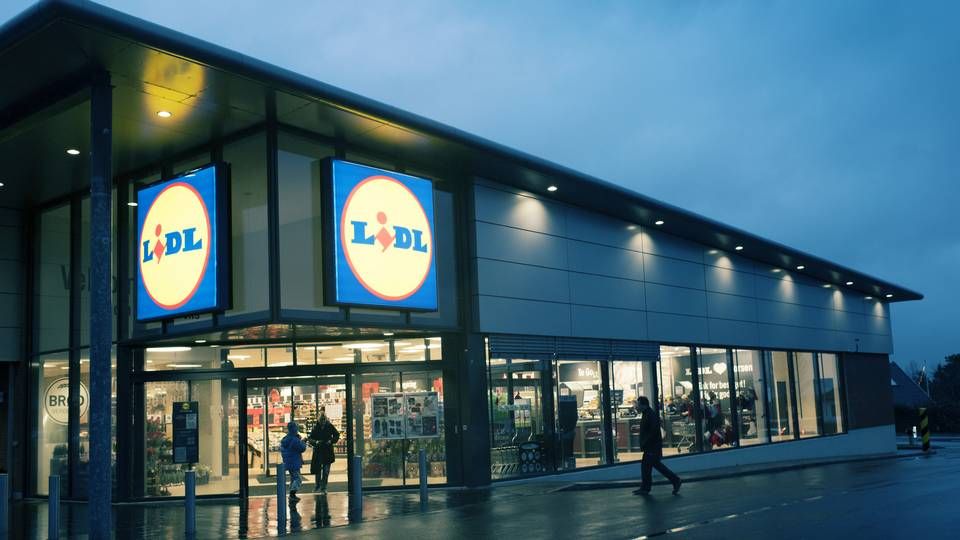 Lidl vil i 2023 rykke hovedkontoret fra Kolding til Aarhus, når nyt hovedsæde er bygget. | Foto: Joachim Ladefoged/ERH