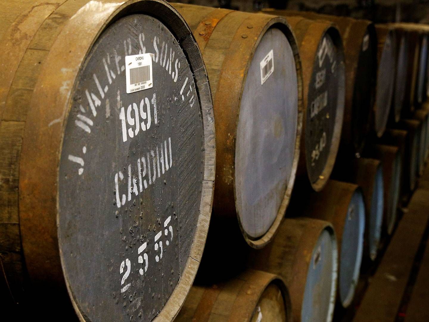 Der kommer ny gin og vodka på programmet i spirituskæmpen Diageo med købet af britiske Chase Distillery. | Foto: Russell Cheyne/Reuters/Ritzau Scanpix