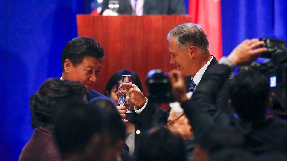All the stops were pulled out when China's President Xi Jinping met with the Governor of Washington, Jay Inslee, in 2015. Since then, Inslee has had a change of heart in terms of a state-owned Chinese methanol plant in Kalama, Washinton. | Photo: Jason Redmond/Reuters/Ritzau Scanpix