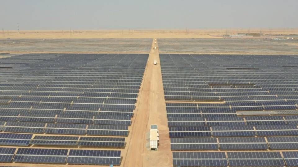 Scatec Solars solcellepark i Egypten. | Foto: PR / Scatec Solar