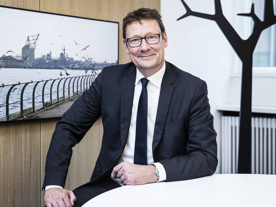 Danske Banks privatkundechef Thomas Mitchell sagde onsdag til TV 2, at han er rystet over instruksen om at rådgive sårbare kunder til at vælge Home. | Foto: Niels Hougaard/ERH
