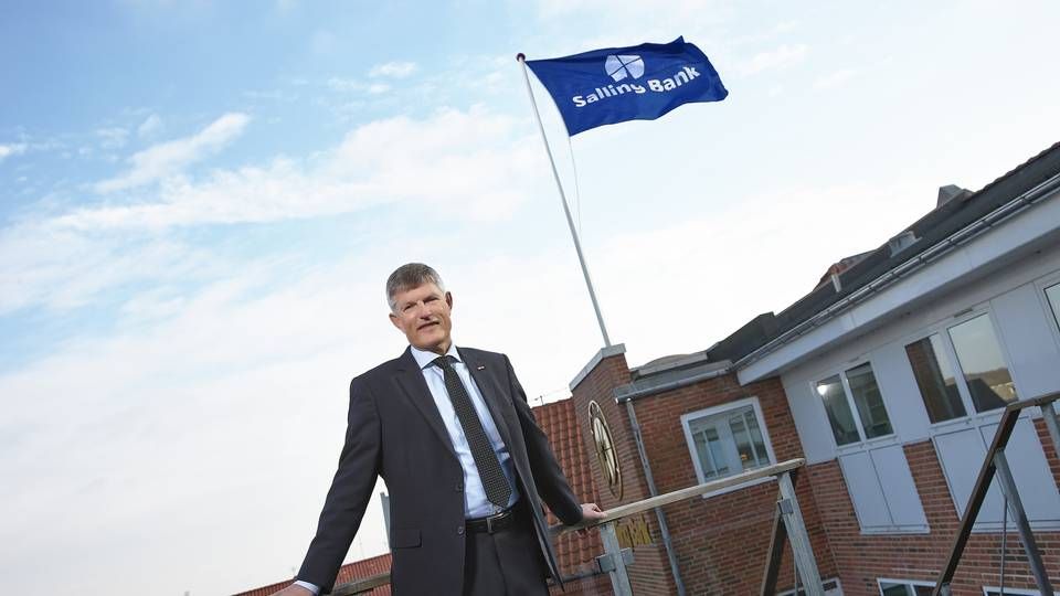 Sallings Bank topchef Peter Vinther Christensen | Foto: PRESSE