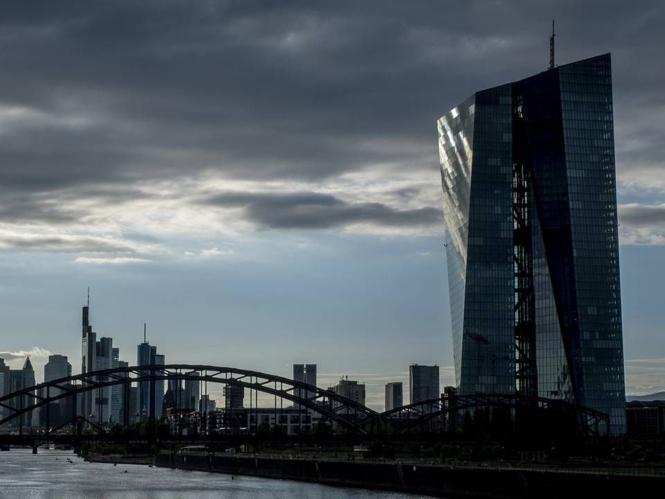Sitz der Europäischen Zentralbank in Frankfurt | Foto: AP