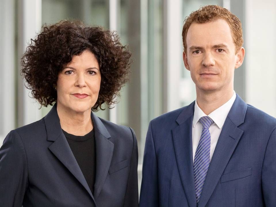 Antje Leminsky, Vorstandsvorsitzende, und Sebastian Hirsch, Finanzvorstand von Grenke | Foto: Grenke AG