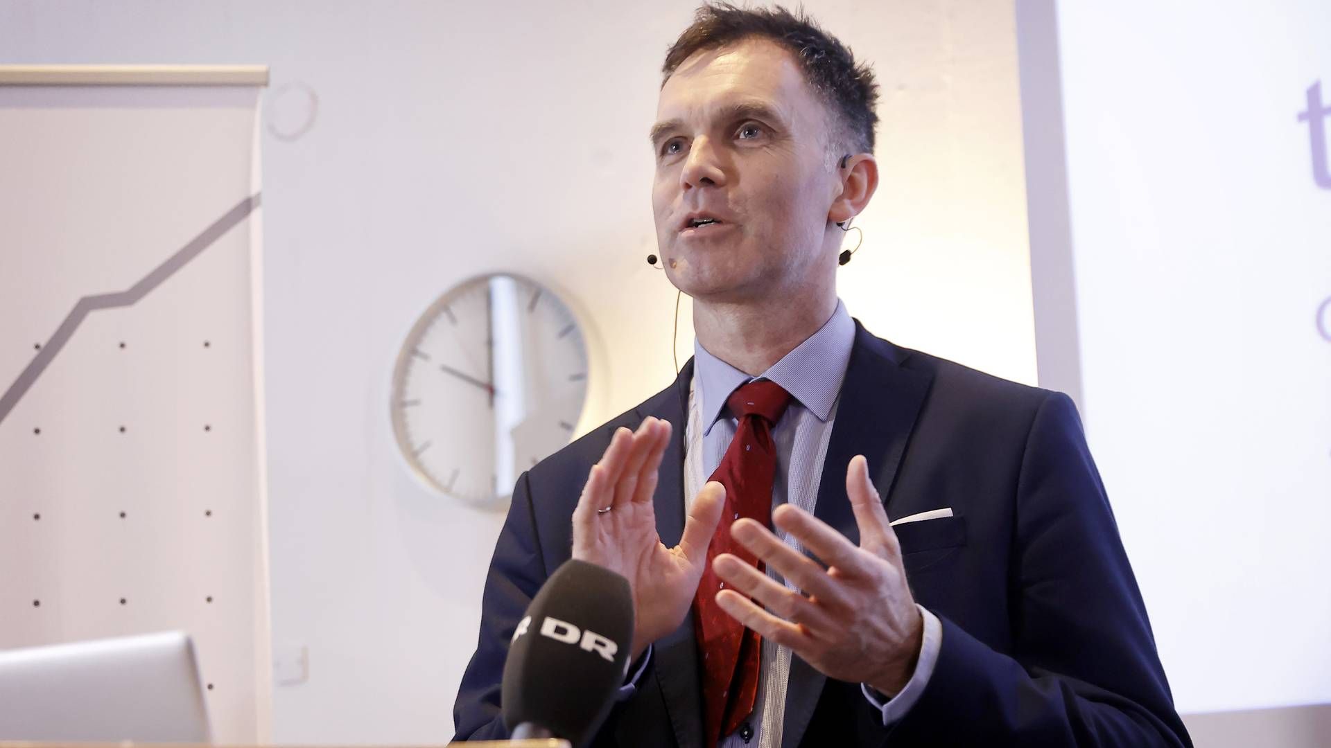 Formanden for Klimarådet, Peter Møllgaard, efterlyser konkrete planer for, hvordan Danmark skal opnå 70 pct. reduktion i udledning i 2030. | Foto: Jens Dresling