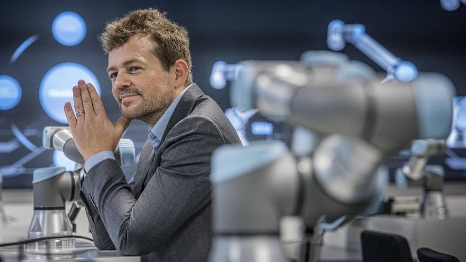 Esben Østergaard blev yderst velhavende på salget af Universal Robots, og nu investerer han pengene videre i robotstartups. | Foto: Casper Dalhoff/ERH