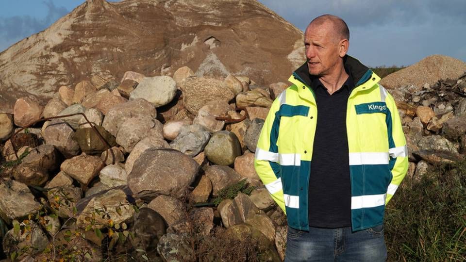 Gert Amdi Kjeldsen skal stå i spidsen for Kingo Recyclings nye modtageanlæg. | Foto: Kingo Recycling