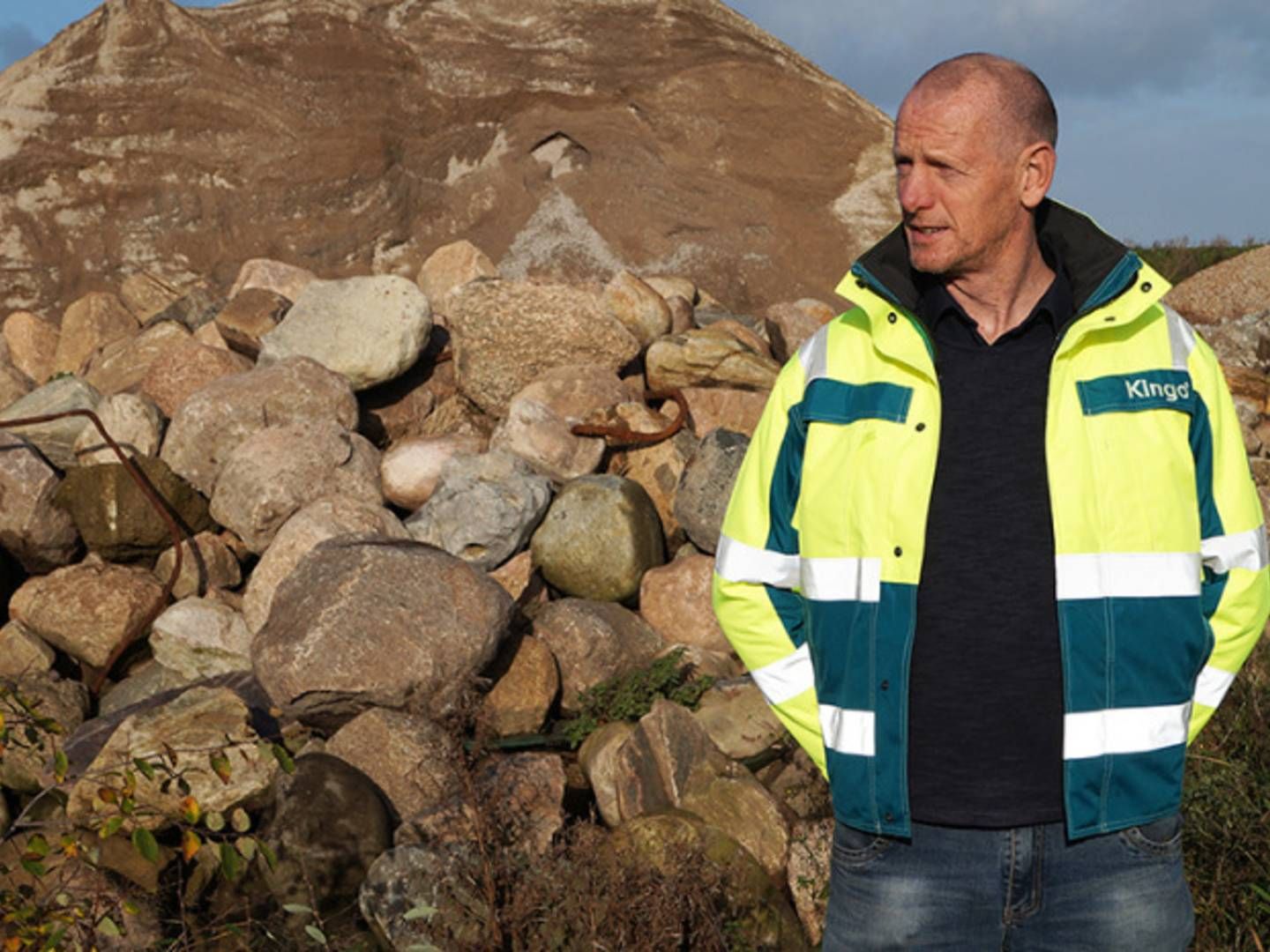 Gert Amdi Kjeldsen skal stå i spidsen for Kingo Recyclings nye modtageanlæg. | Foto: Kingo Recycling