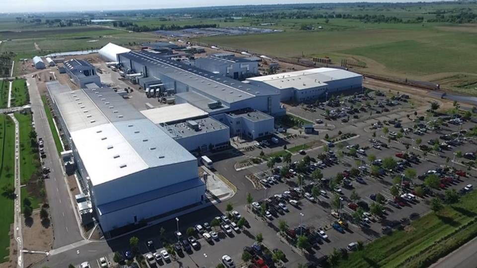Vestas har fire fabrikker i USA, heriblandt vingefabrikken i Windsor. | Foto: vestas
