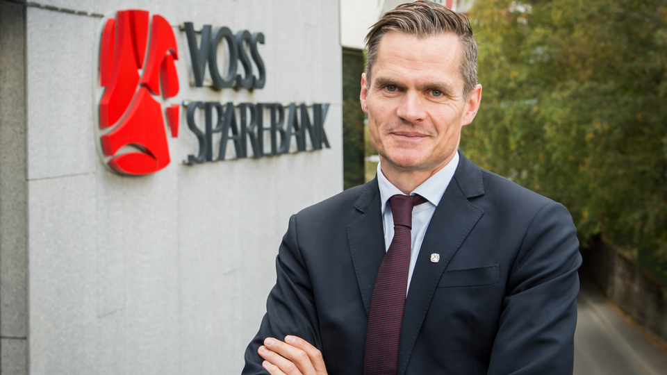 – Vekst er avgjørende. Skal vi lykkes må vi ta ut skalafordeler, sier administrerende banksjef Jørund Rong i Voss Sparebank. | Foto: Rune Smistad
