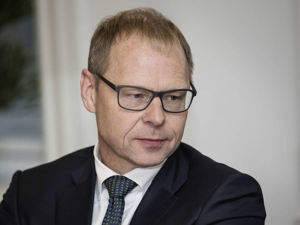 Michael Rasmussen er adm. direktør i Nykredit. | Foto: Rune Aarestrup Pedersen/ERH