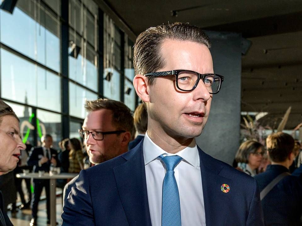 "Vi står over for et hidtil uset og udfordrende miljø med nye covid-19 smittebølger og nedlukninger på de fleste af vores markeder," siger administrerende direktør Jacob Aarup-Andersen i en kommentar til regnskabet. (ARKIV) | Foto: Lars Krabbe/Ritzau Scanpix