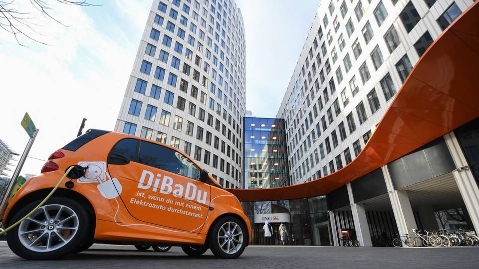 Die Zentrale der ING Deutschland in Frankfurt. | Foto: picture alliance/Arne Dedert/dpa