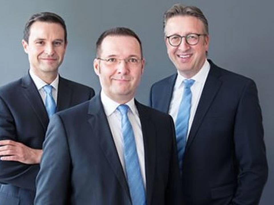 Der Vorstand der Volksbank Raiffeisenbank Rhön-Grabfeld (von links): Michael Reif, Tobias Herzog und Markus Merz | Foto: Volksbank Raiffeisenbank Rhön-Grabfeld eG