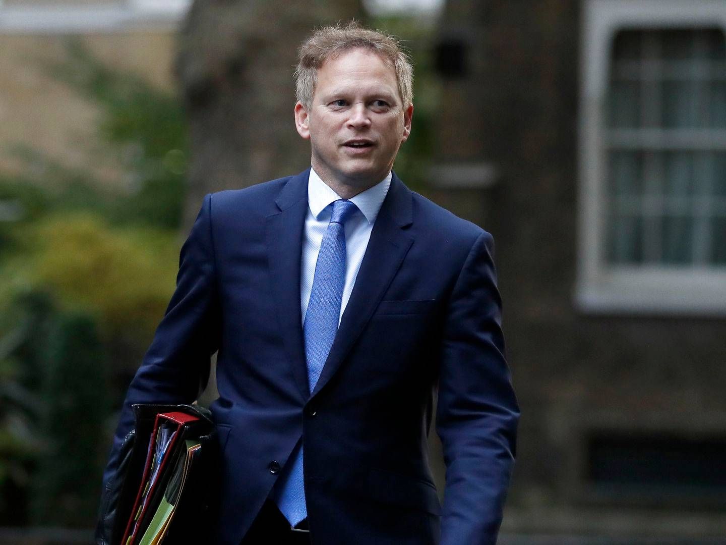 Storbritanniens transportminister Grant Shapps. | Foto: Kirsty Wigglesworth/AP/Ritzau Scanpix