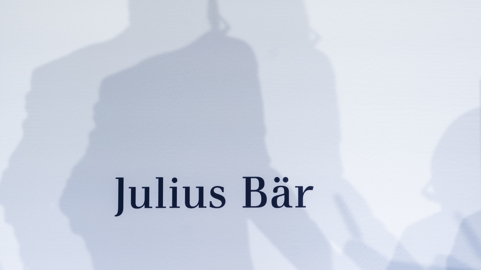 Schriftzug der Privatbank Julius Bär | Foto: picture alliance/KEYSTONE