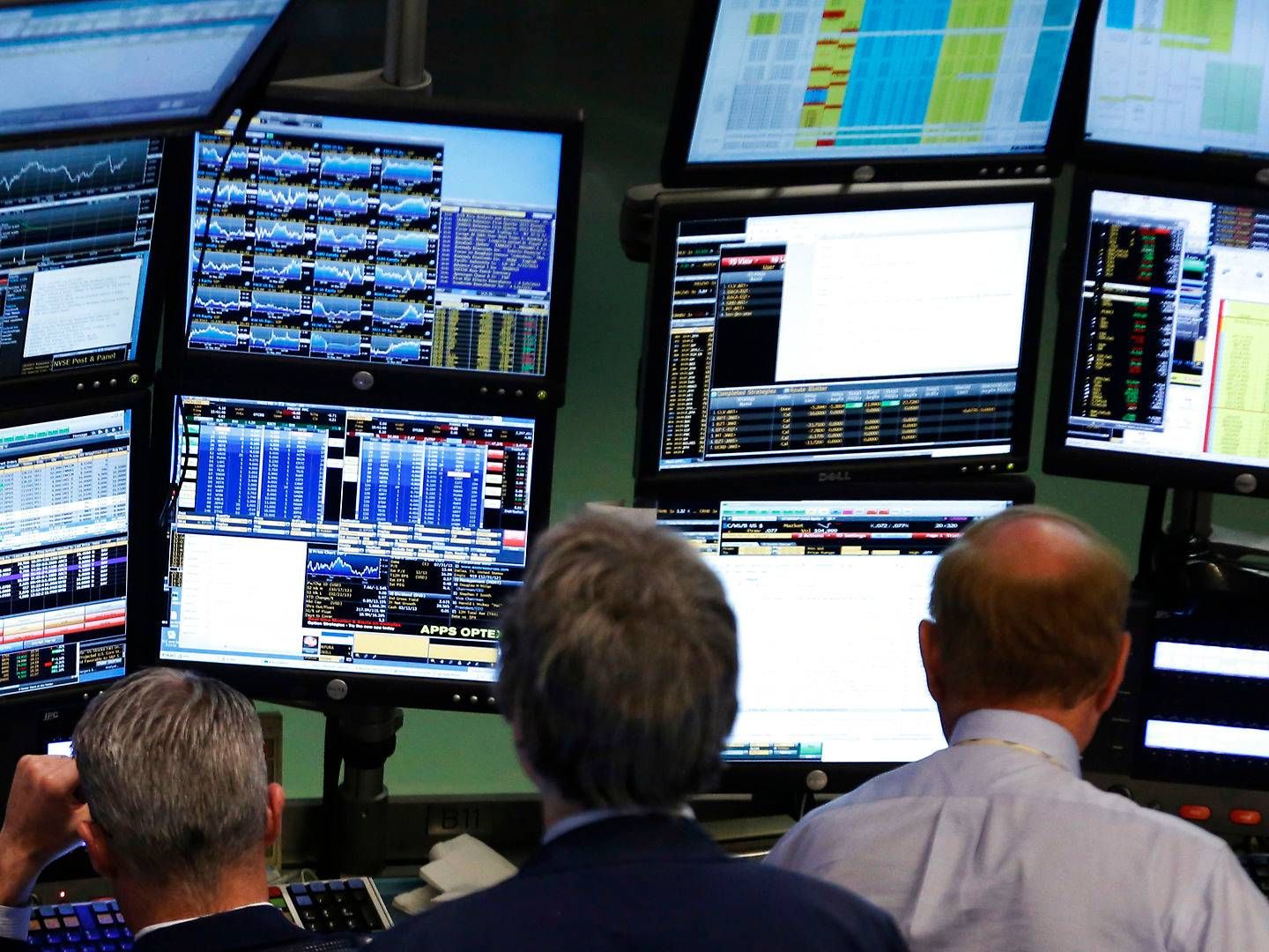 Bloomberg har bl.a. bygget sin forretning på at sælge datamaskiner til aktieselskaber. | Foto: Brendan Mcdermid/Reuters/Ritzau Scanpix