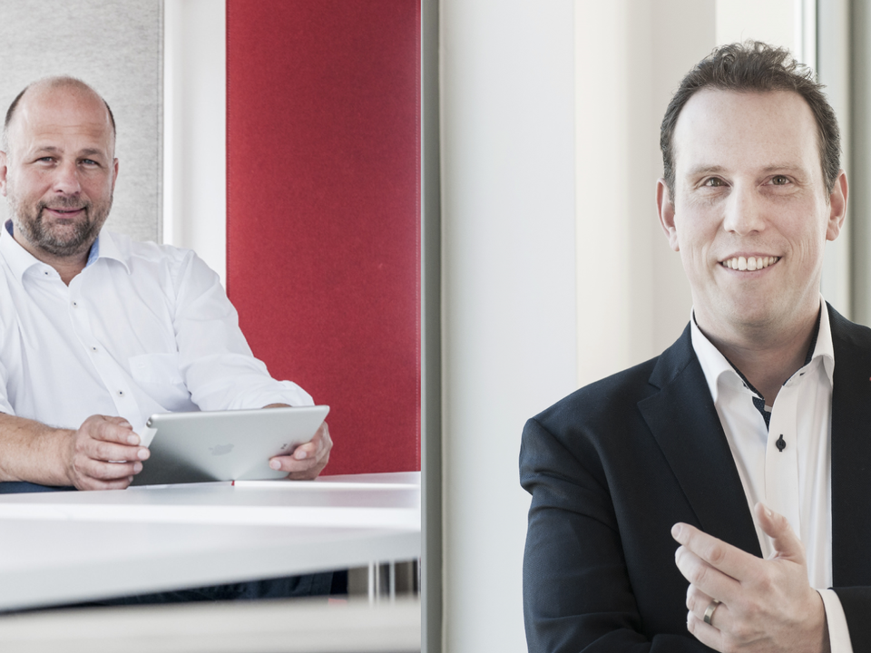 Alter und neuer Geschäftsführer der Star Finanz: Bernd Wittkamp und Jochen Balas (link) und | Foto: Star Finanz GmbH
