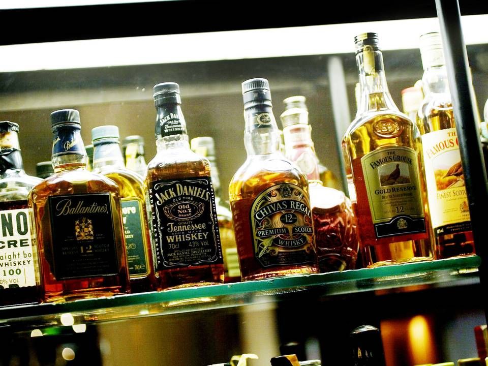 Den ekstra told på amerikanske varer kommer bl.a. til at ramme 9 pct. af alle drikkevarer såsom spiritus. | Foto: Thomas Borberg