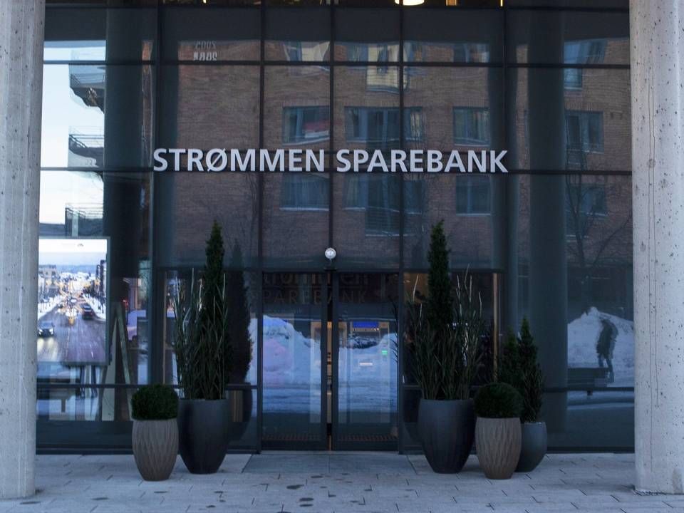 Strømmen Sparebank har mange store aktører i sitt konkurranseområde nord i Stor-Oslo.