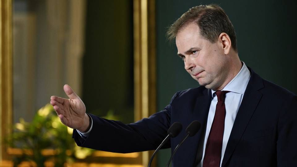 Hvis Folketingets Finansudvalg giver grønt lys til salget af Evida, bliver finansminister Nicolai Wammen den nye øverste chef. | Foto: Philip Davali