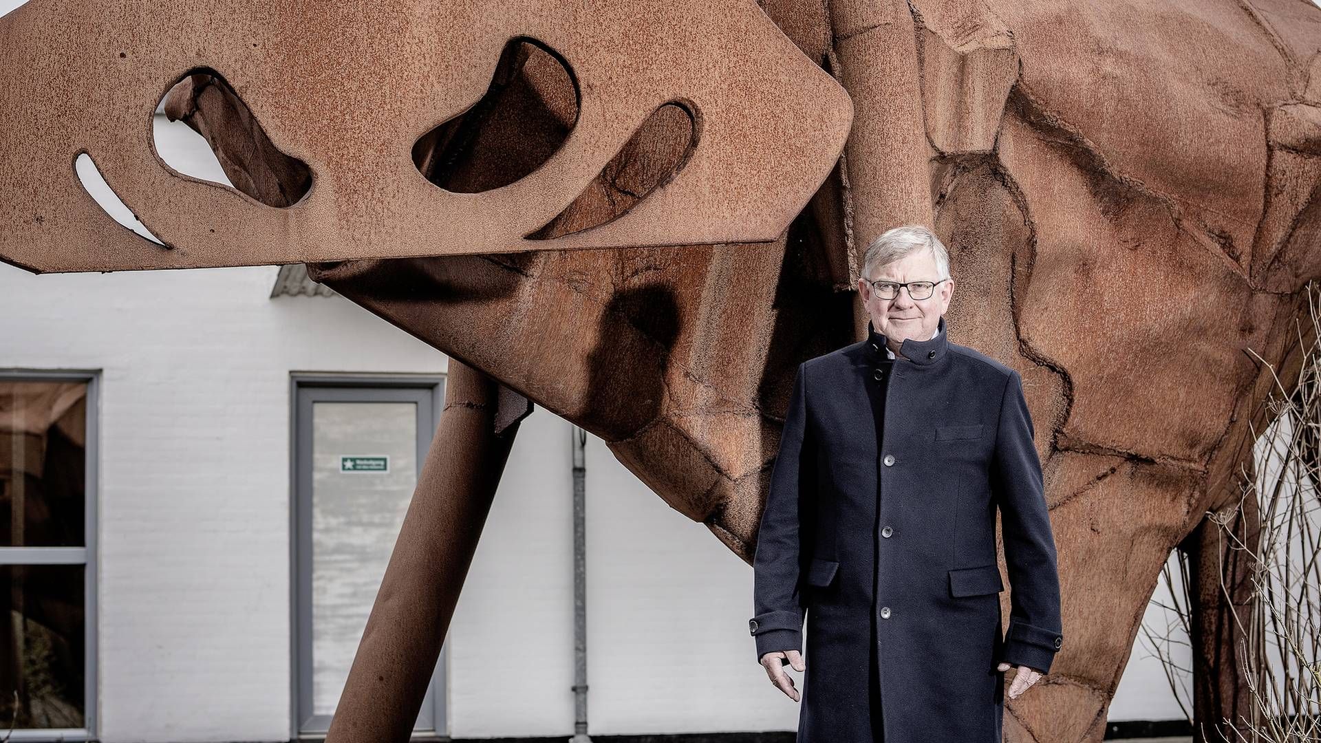 Poul Pedersen, adm. direktør i Thise Mejeri | Foto: Casper Dalhoff/Kultur