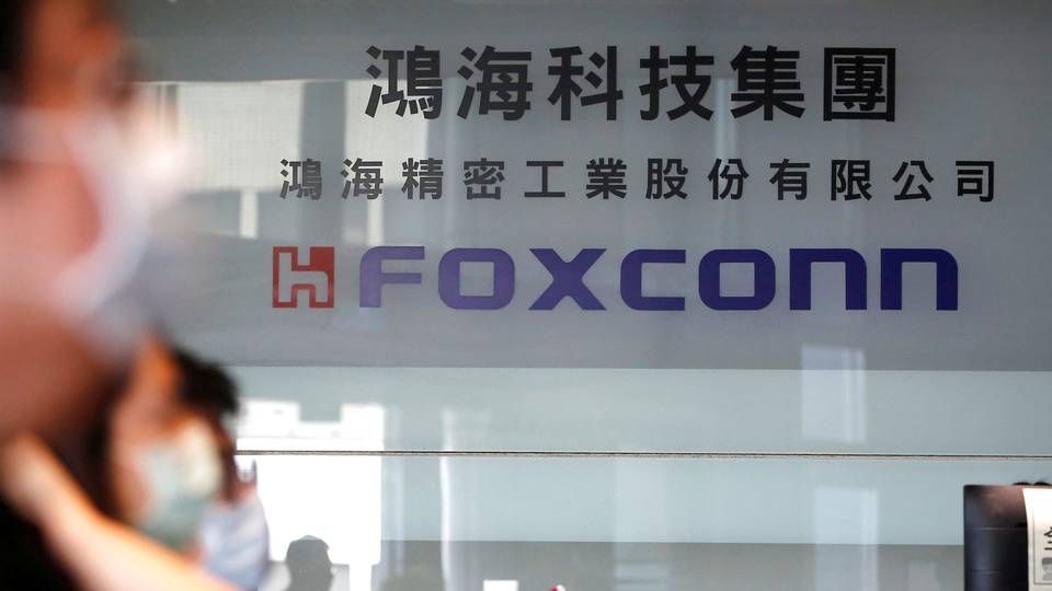 Hon Hai Precision Industry er også kendt som Foxxcon Technology Group. | Foto: Ann Wang/Reuters/Ritzau Scanpix