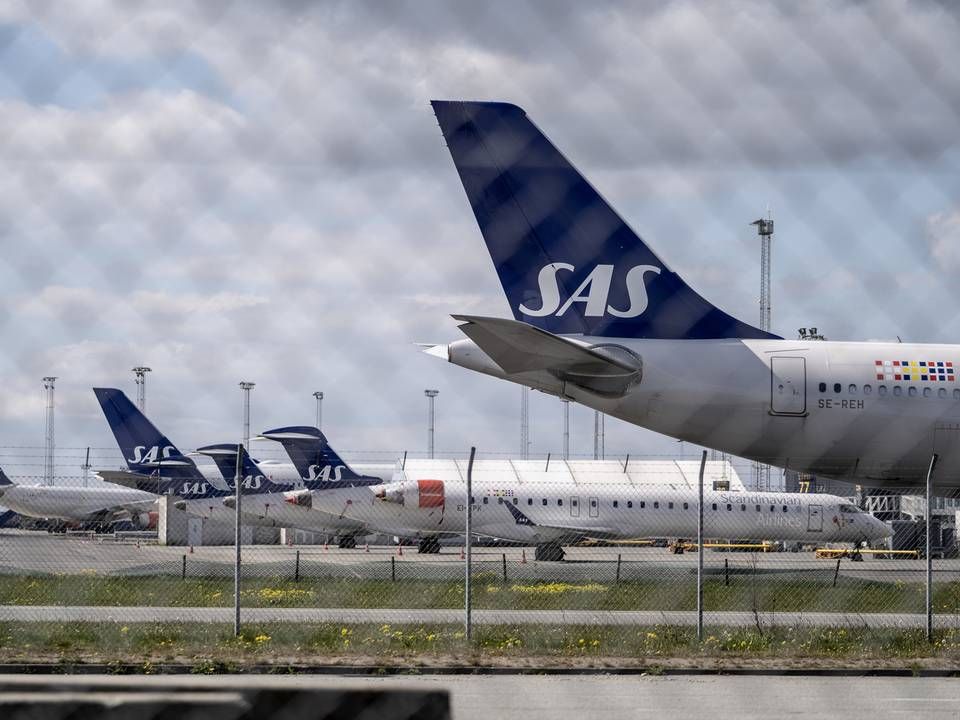 SAS har meddelt, at flyselskabet ikke når at tilbagebetale alle passagerer med aflyste flyafgange inden fristen. | Foto: Tariq Mikkel Khan