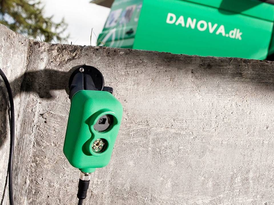 Kamerateknologien D-Eye kan tage billeder af overløb, i det øjeblik de indtræffer, og sende dem direkte til forsyningsselskaberne | Foto: Danova/PR