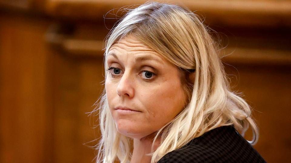 De Konservative indkalder forsvarsminister Trine Bramsen (S) i samråd i minksagen. | Foto: Jens Dresling/Ritzau Scanpix