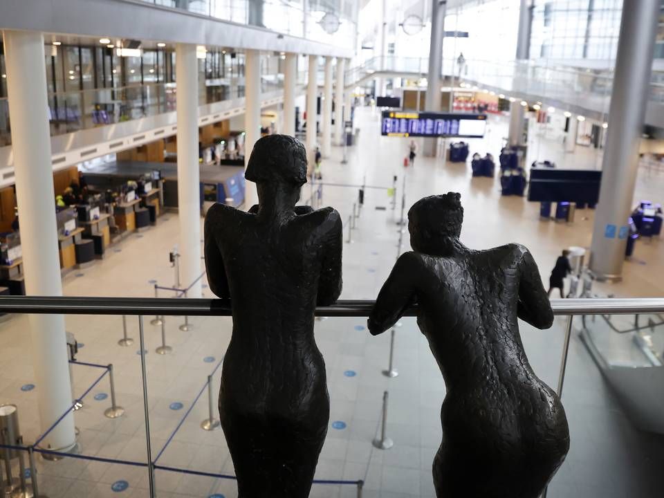 40 procent af terminalområdet lukkes midlertidigt. | Foto: Jens Dresling