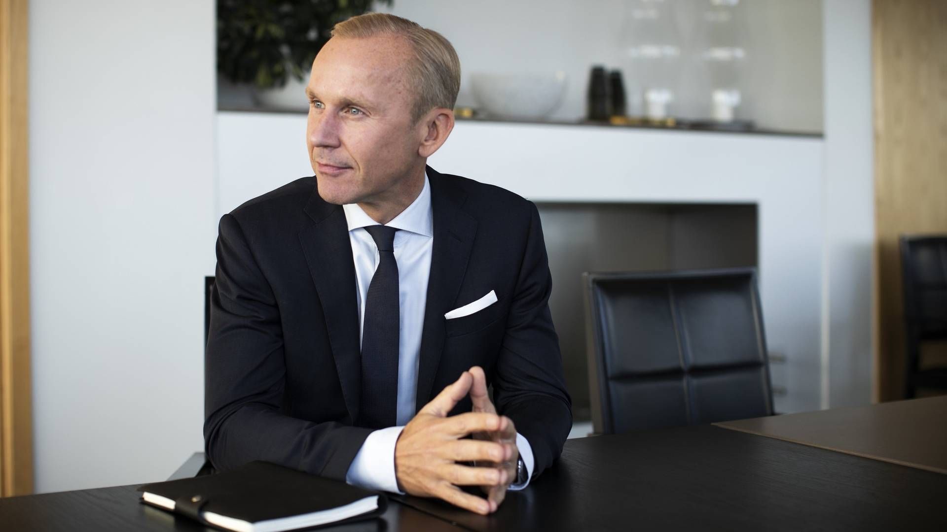 Christoffer Folkebo, administrerende direktør i Carneo ser vestover til Norge for å doble sin forvaltningskapital. | Foto: Kristian Pohl / Carneo