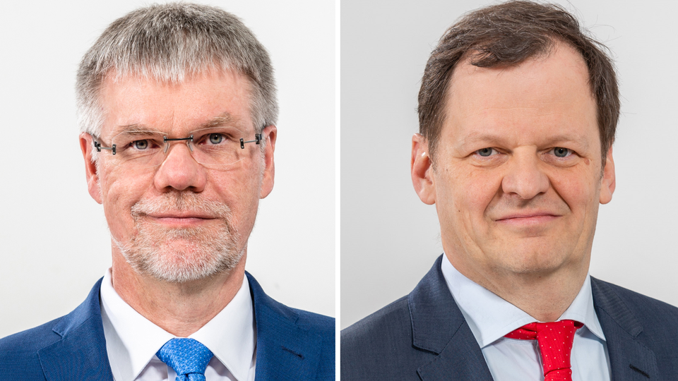 DZ Bank-Volkswirte Jan Holthusen und Michael Holstein (von links) | Foto: DZ Bank