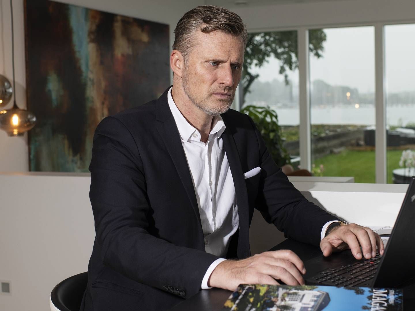 "Jeg har aldrig oplevet noget lignende i de 25 år, jeg har været i branchen," siger Huscompagniets adm. direktør Martin Ravn-Nielsen om den tilbagegang, som ramte branchen i andet halvår sidste år. | Foto: Gregers Tycho/ERH