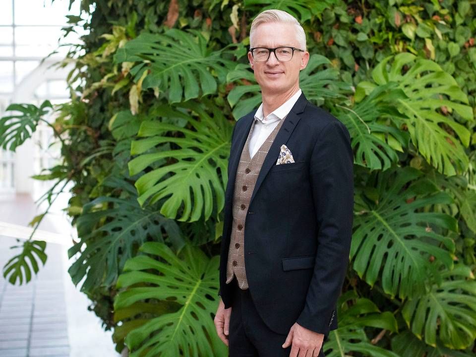Morten Hübbe er topchef i Tryg. | Foto: Gregers Tycho/Ritzau/Ritzau Scanpix