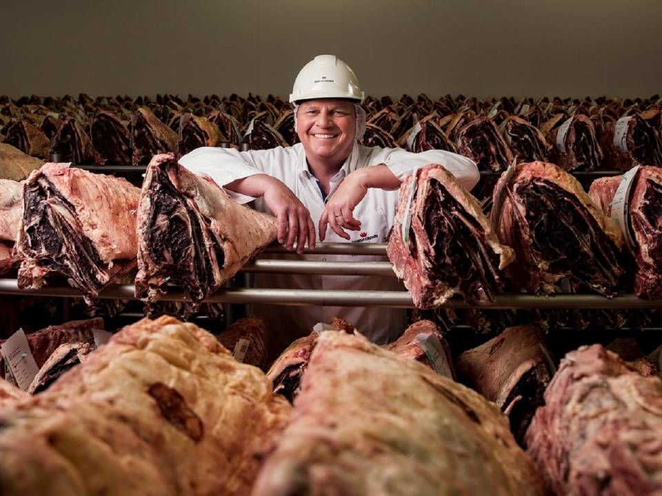 Finn Klostermann, adm. direktør i Danish Crown Beef. | Foto: PR