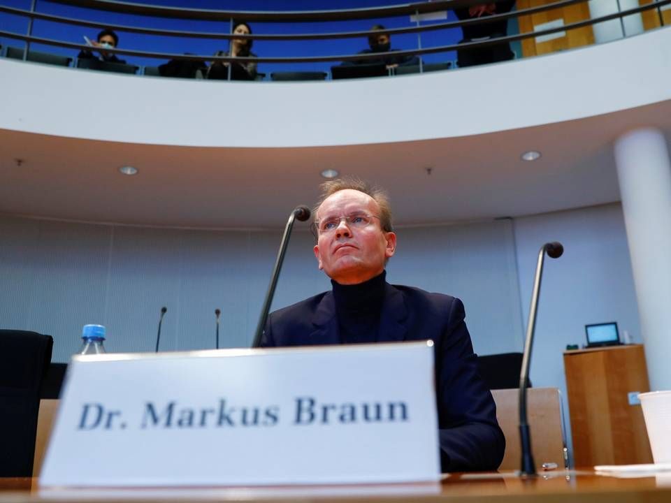 Wirecard-Ex-Vorstandsvorsitzender Markus Braun vor seiner Aussage im Wirecard-Untersuchungsausschuss des Bundestages. | Foto: picture alliance/Fabrizio Bensch/Reuters Images Europe/Pool/dpa