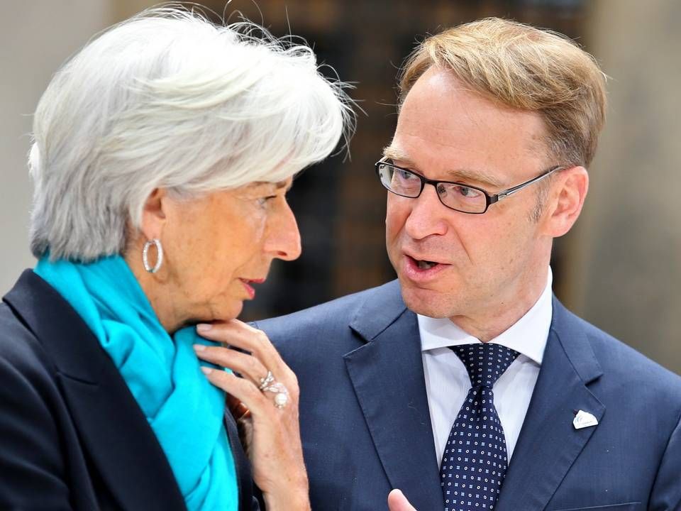 EZB-Präsidentin Christine Lagarde und Bundesbank-Präsident Jens Weiidmann | Foto: picture alliance / dpa