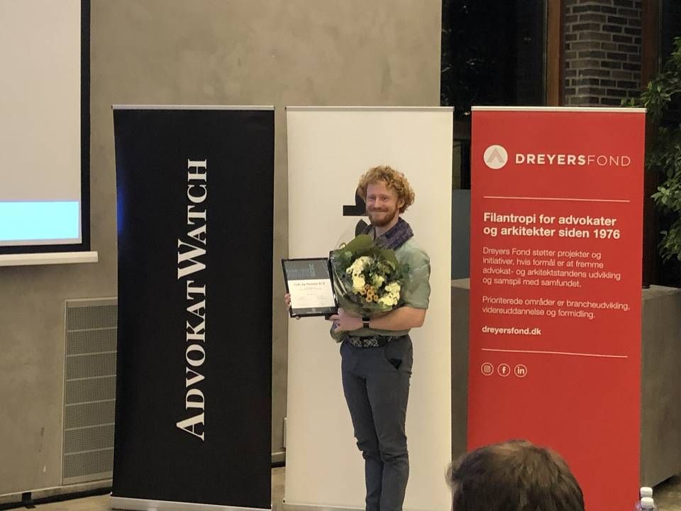 Henrik Boensvang, adm. direktør for CLA Reply By Penneo, modtog sidste år prisen som årets legaltech-virksomhed ved Norcic Legal Tech Day 2020. | Foto: Kristoffer Ingemand