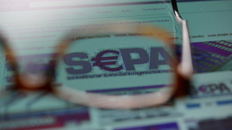 Grundlage für die EPI-Initiative: Zahlungssystem SEPA | Foto: picture alliance / Frank May