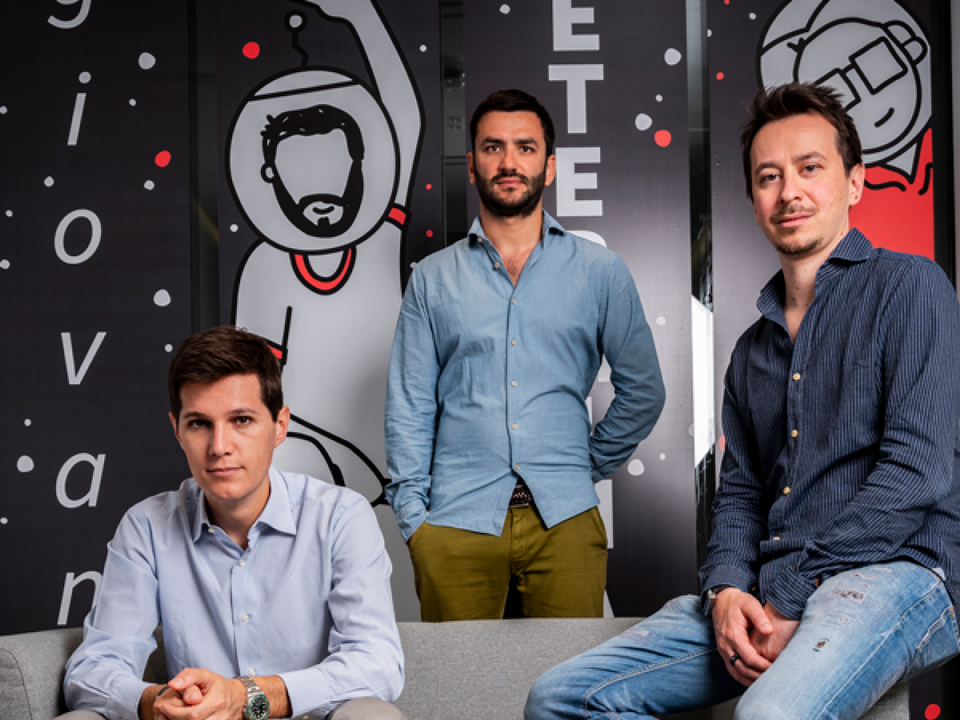 Satispay Gründer Alberto Dalmasso, Dario Brignone and Samuele Pinta | Foto: Satispay