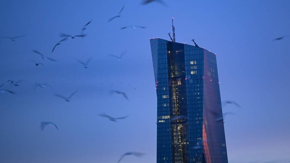 Die Europäische Zentralbank in Frankfurt. | Foto: picture alliance/Arne Dedert/dpa