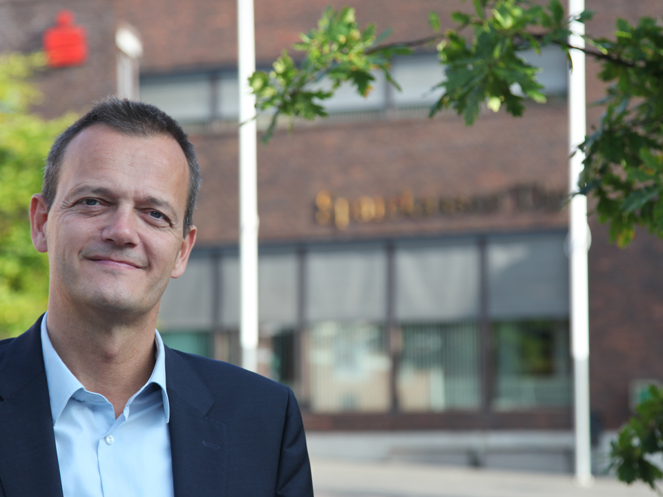 Negative kursreguleringer er det eneste negative i regnskab, lyder det fra adm. direktør Ole Beith fra Sparekassen Thy.